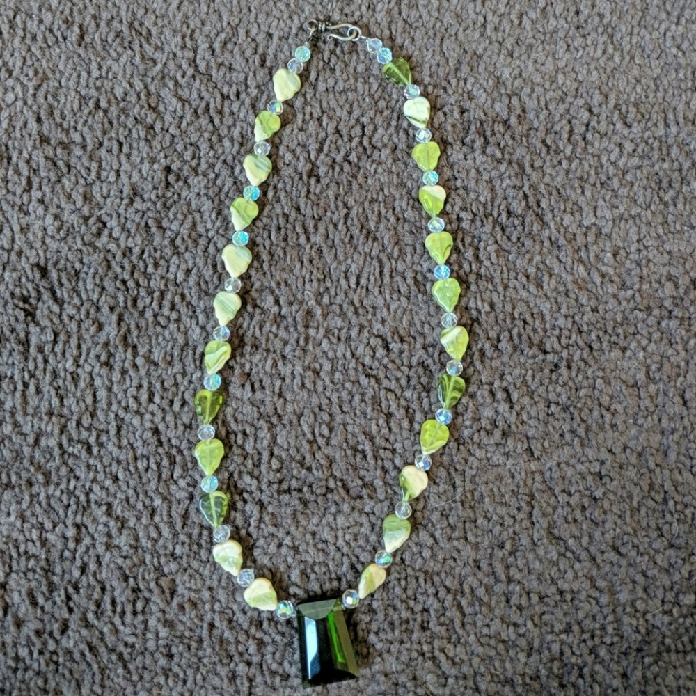 Glass necklace